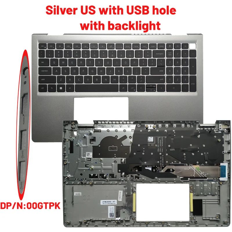Couleur: Silver Us USB 1