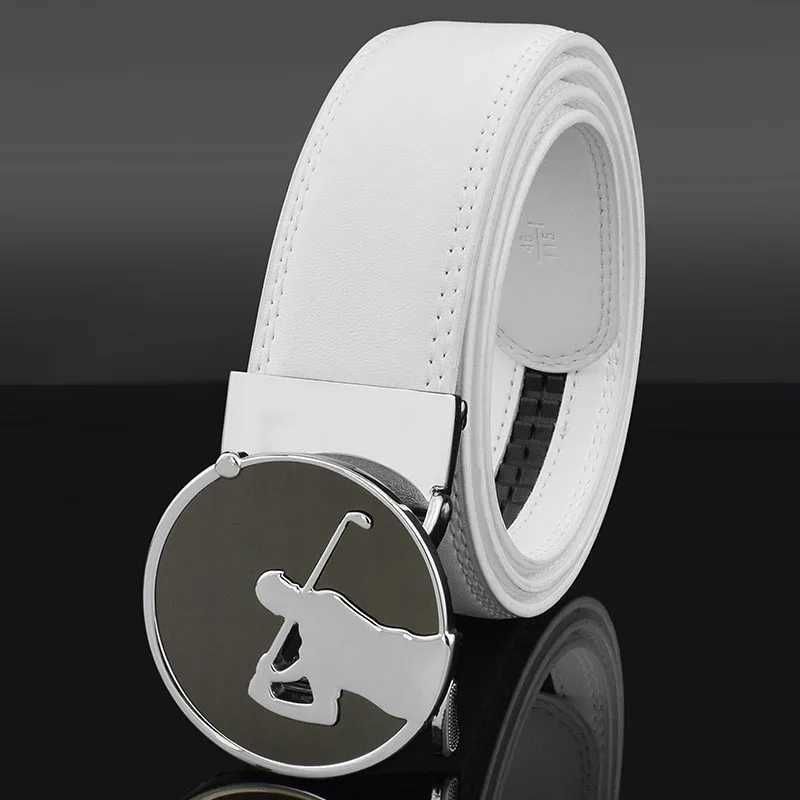 White Silver Buckle