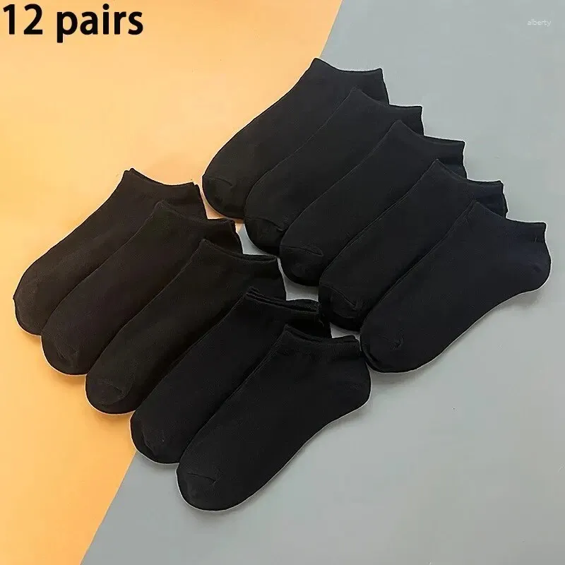 12 pairs Black