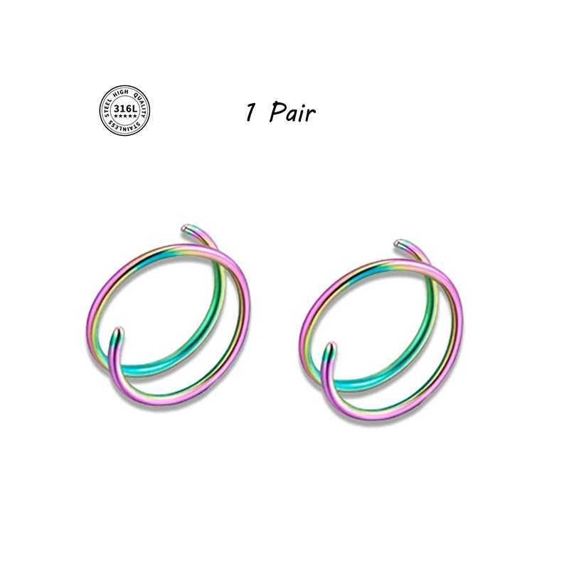 Rainbow 2pcs-20g10mm17