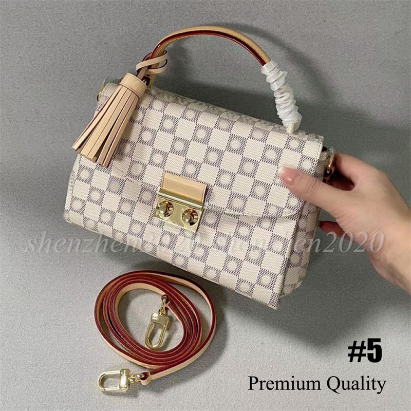 #5 Premium Quality-White Plaid