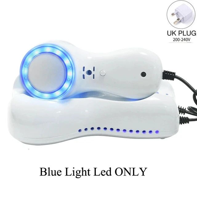 Storbritannien Plug Blue LED