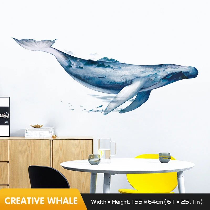 Цвет: морской кит: большой