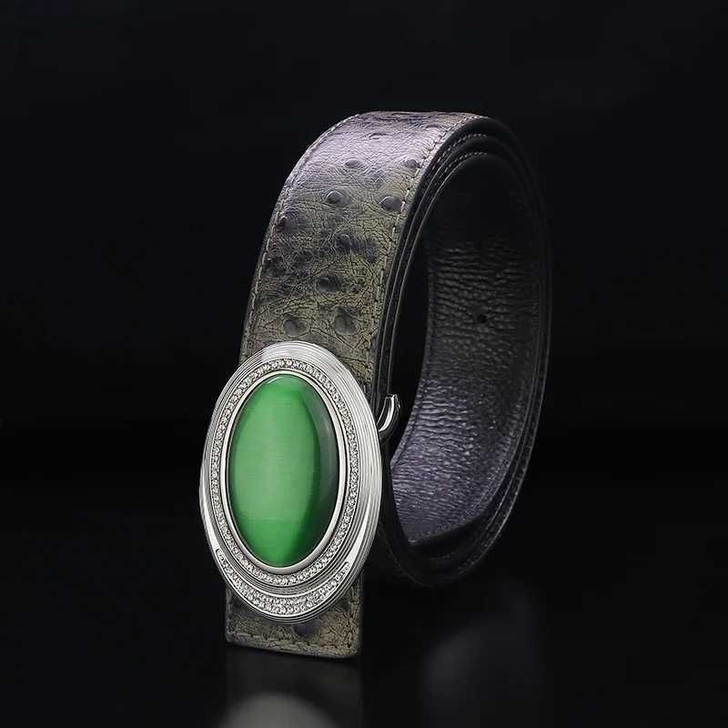 Green Silvery Buckle