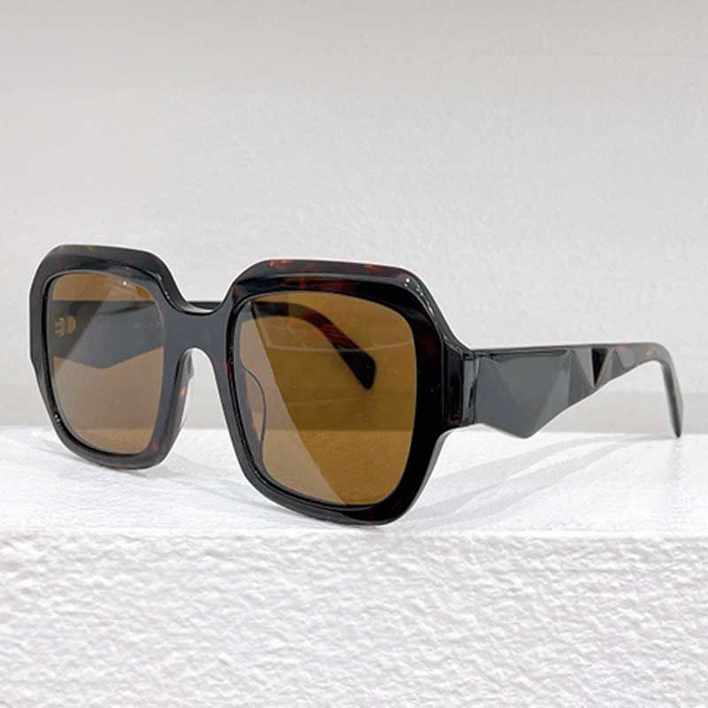 Agate frame brown lens