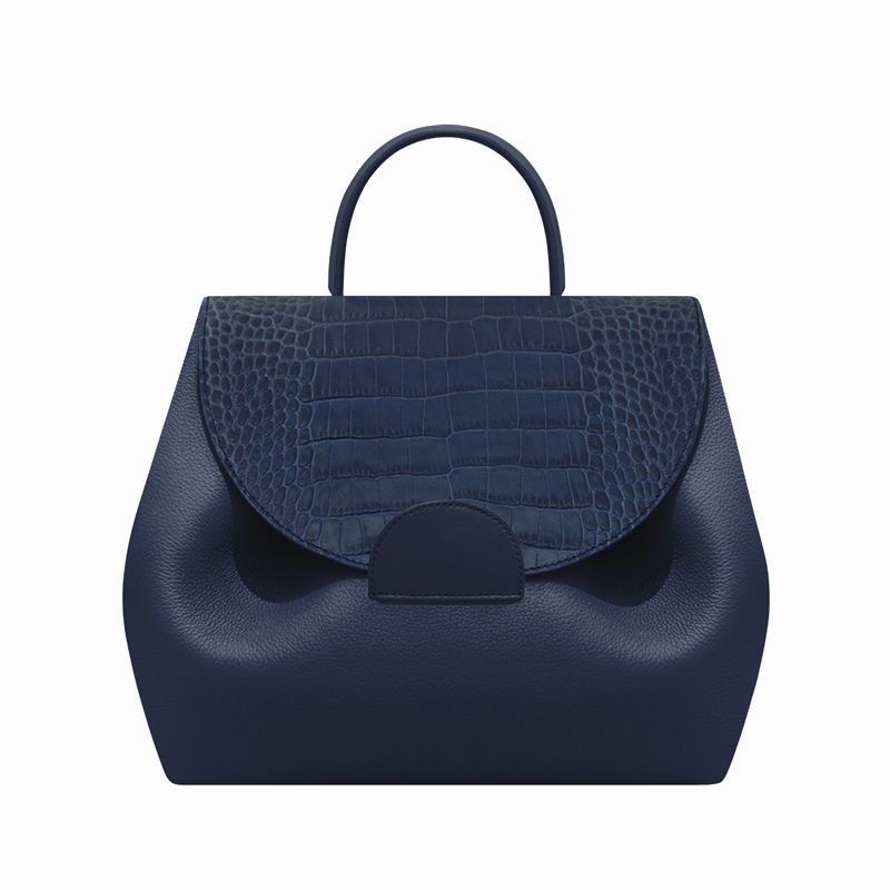 Trio-Crocodile dark Blue