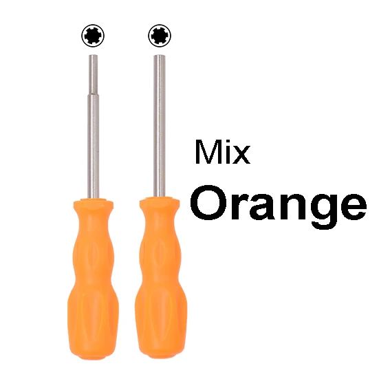 Kleur: oranje mix