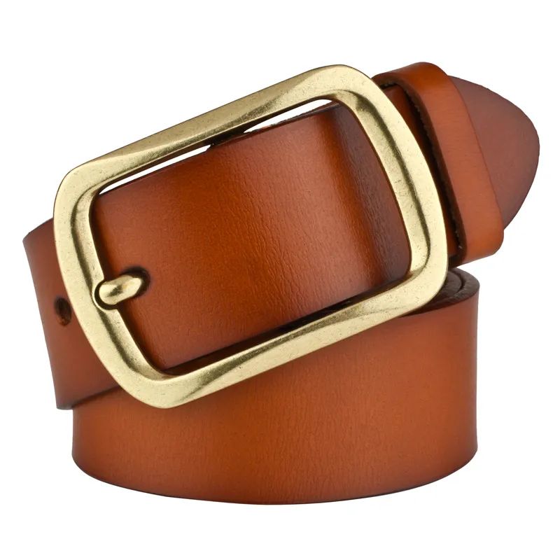 Cinto para mulheres couro genuíno 3.0cm de largura alta qualidade cintos de grife masculino fivela y cnosme cintura feminina_voghion.com