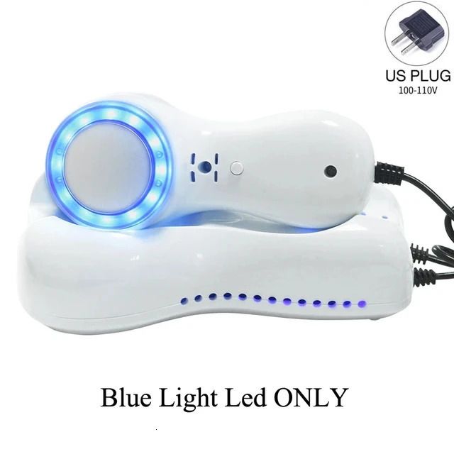 US Plug Blue LED