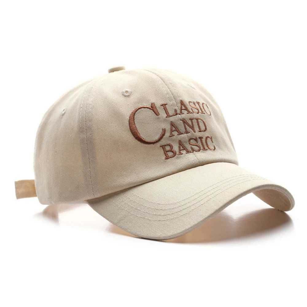 Beige Baseball Cap