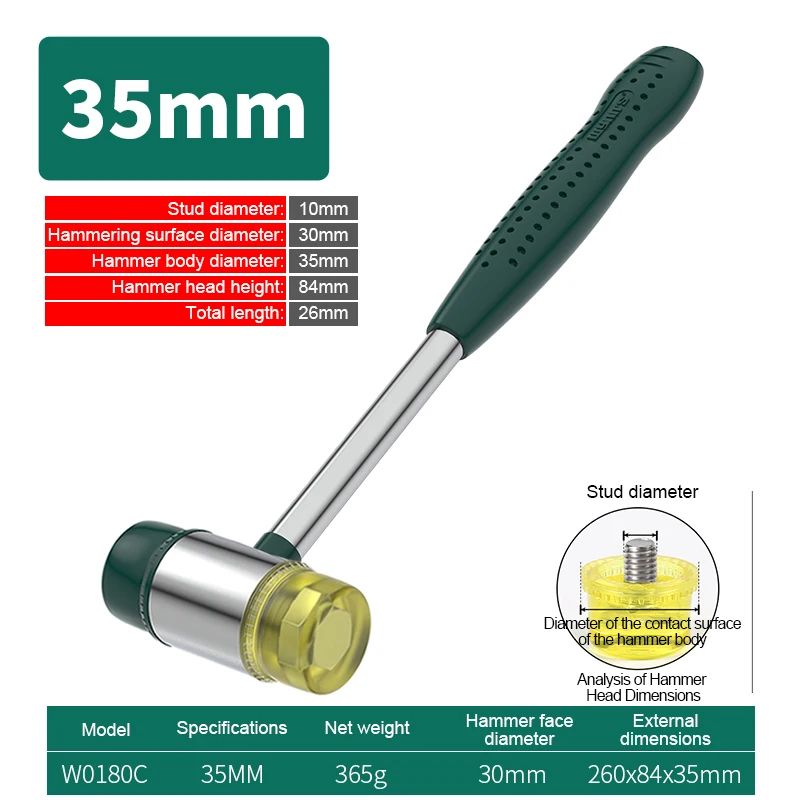 Farbe: 35 mm Hammer