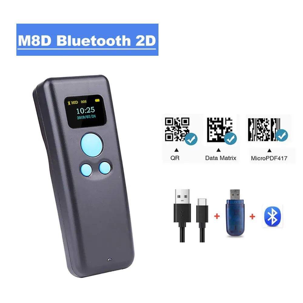 M8D QR 2D -scanner