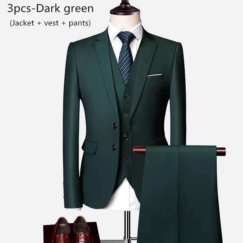 Dark Green 3pcs