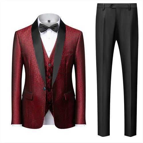 Wine Red 3piece Set