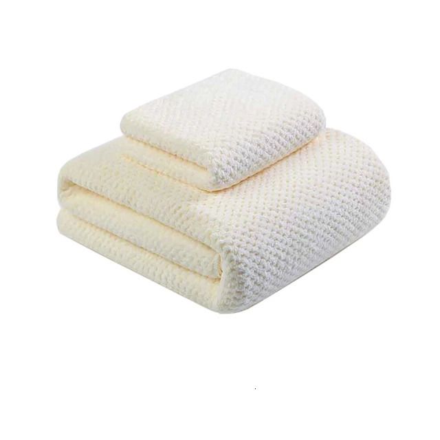 1 Towel Set (white)-See Below for Size