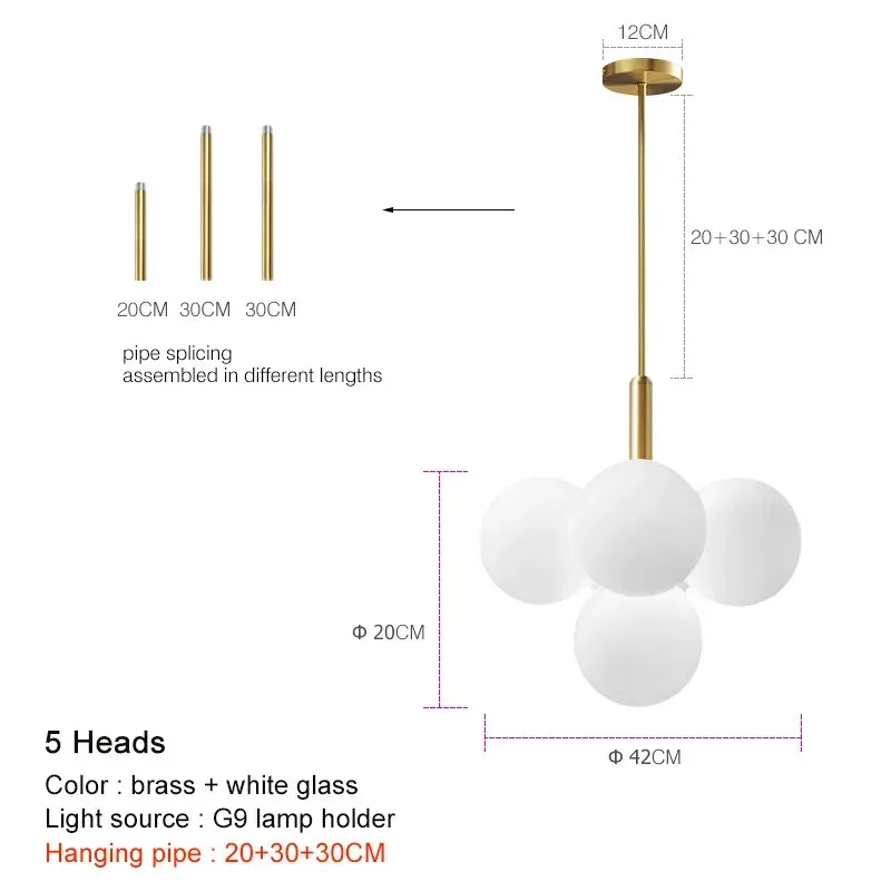 Luce neutra 4000K Golden a 5 teste