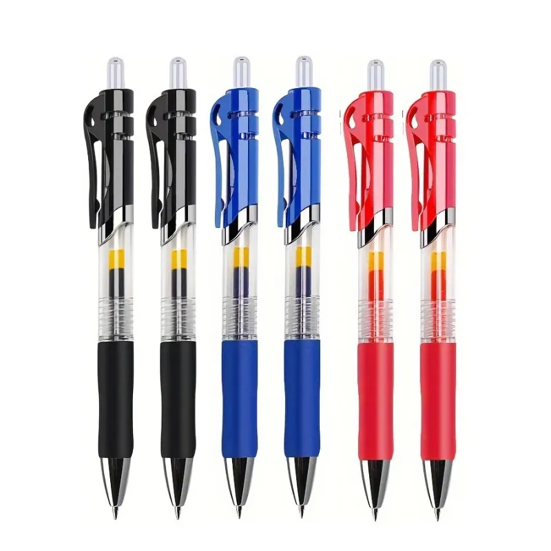 6 gemengde pen