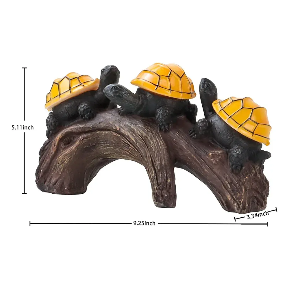 Couleur: tortue de souche d'arbre