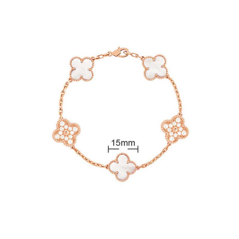 Five Flowered Rose Gold White Fritilla16