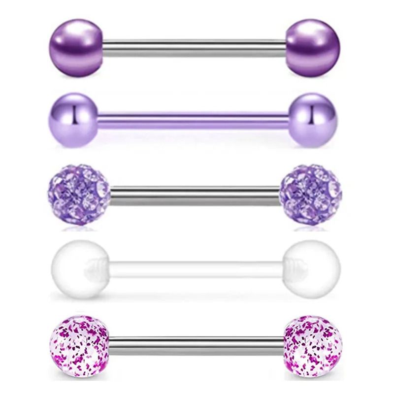 Фиолетовый 5pcs set