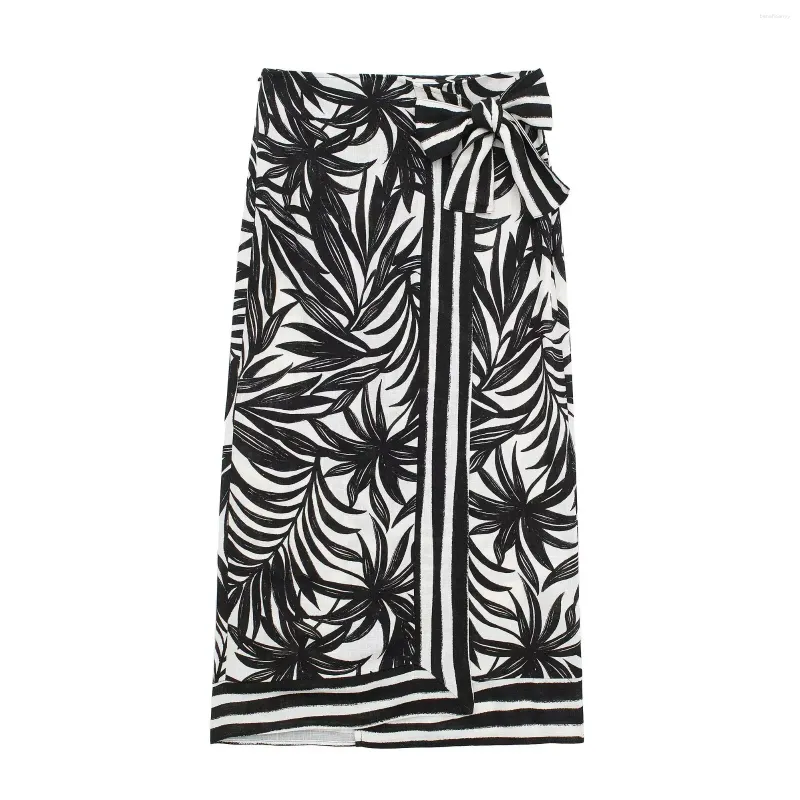 Print skirt