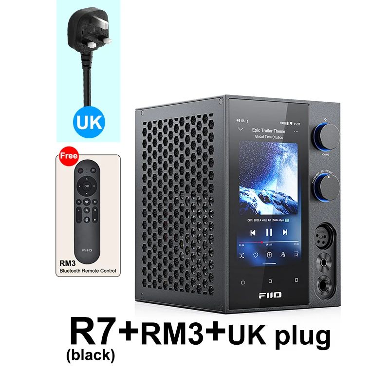 색상 : R7 (검은 색) RM3 UKPLUG