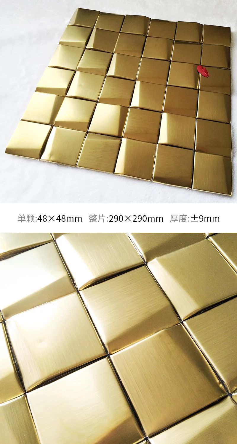 Kleur: Matte Goldzee: 1 stcs (29x29cm)