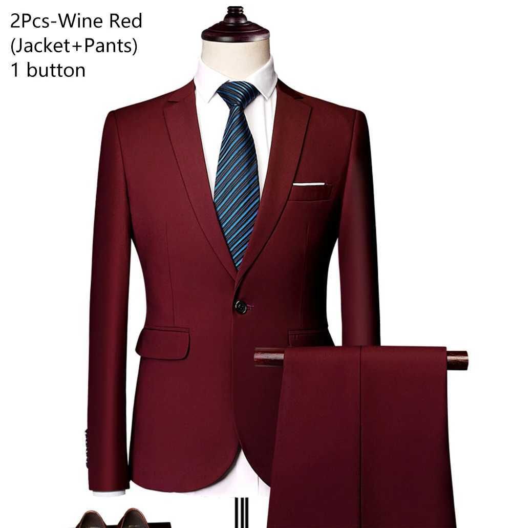 Red 2piece Suit