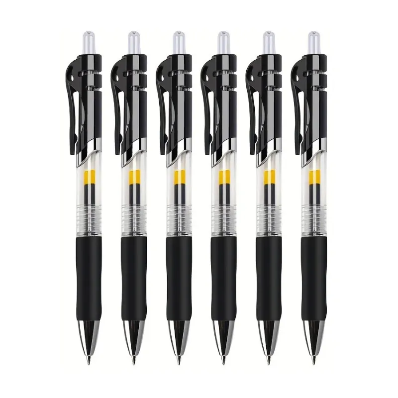 6 zwarte pen