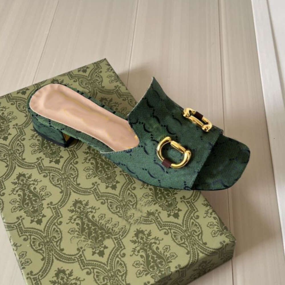 Green Low Heel