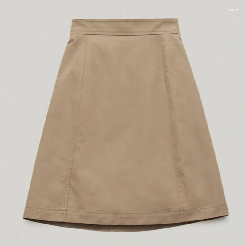 Khaki skirt