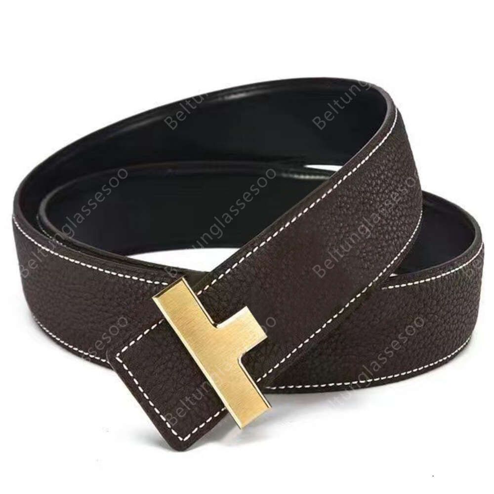 Brown_gold buckle