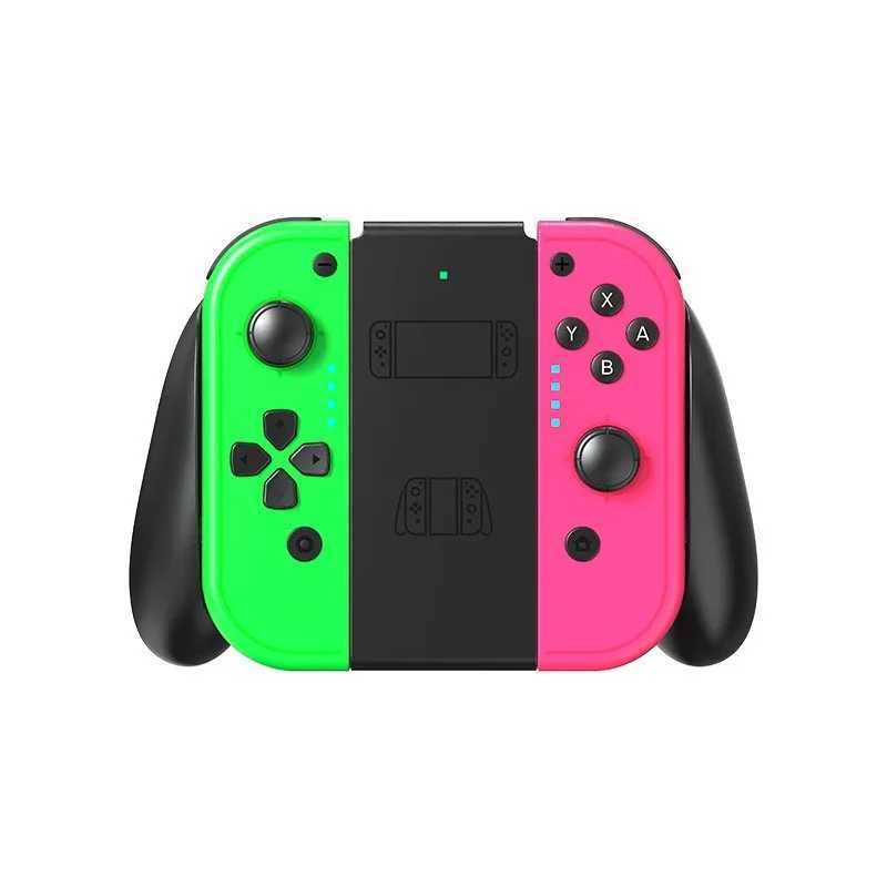 Grön och rosa konsol