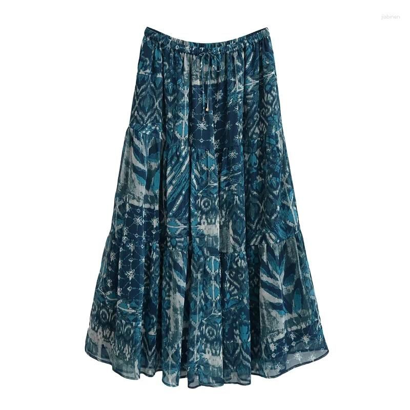 Dark blue skirt