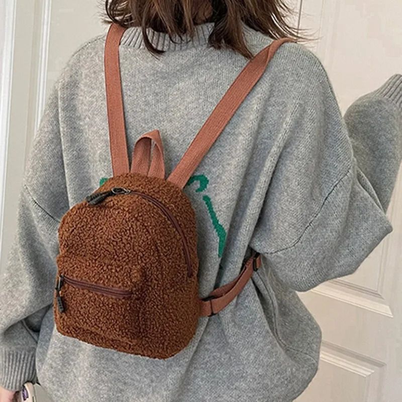 Brown Backpack