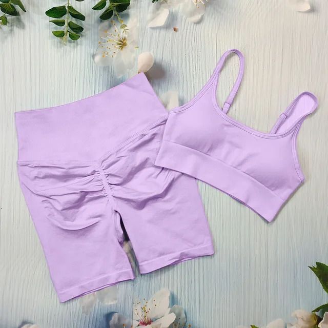 2pcs Light Purple