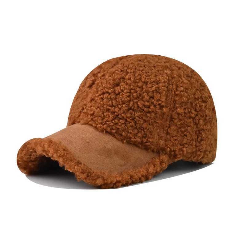 Casquette de baseball marron