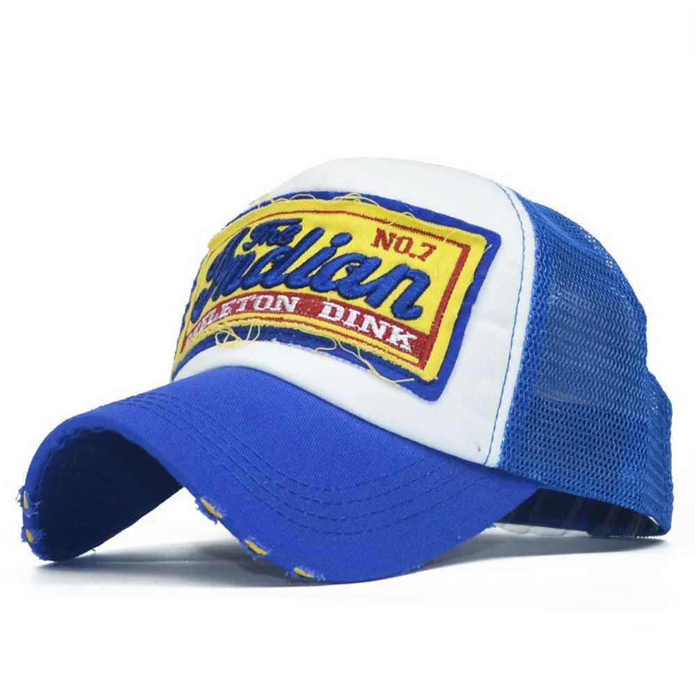 Blue Mesh Cap