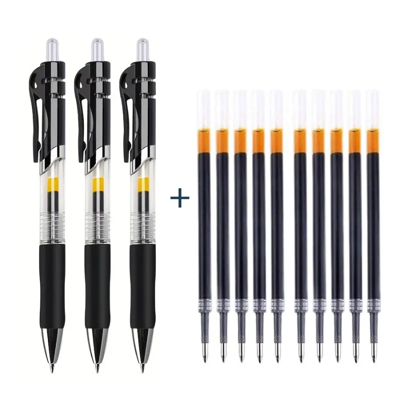 Black-3pens-10Refill