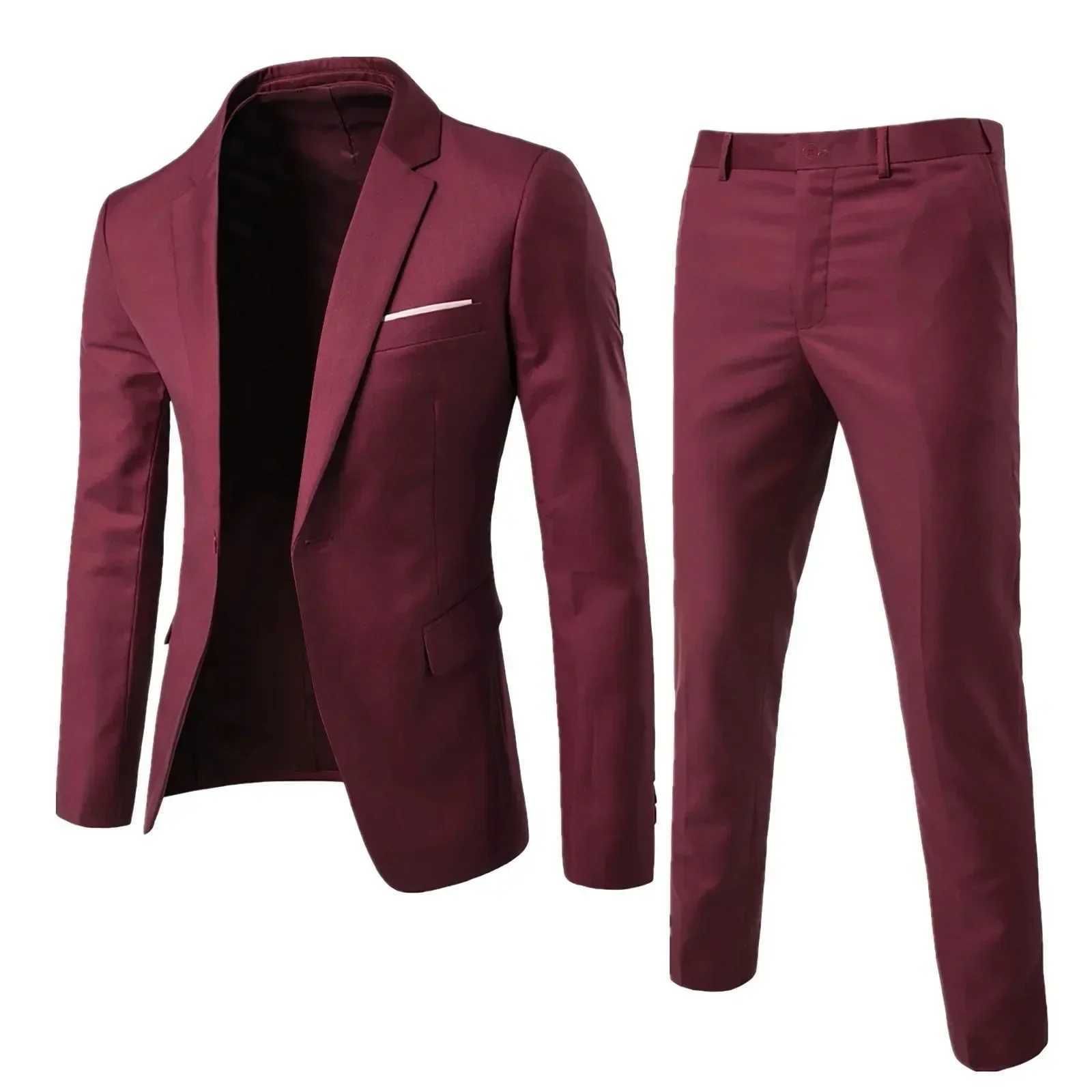 Red 2piece Suit