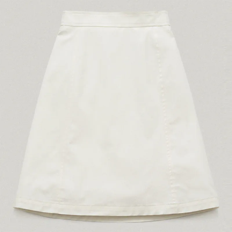 White skirt