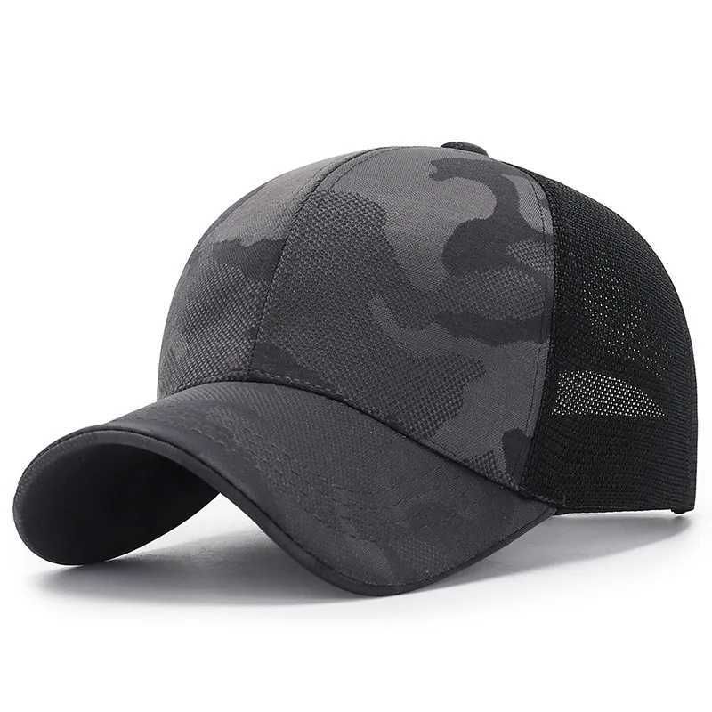 Casquette de baseball gris