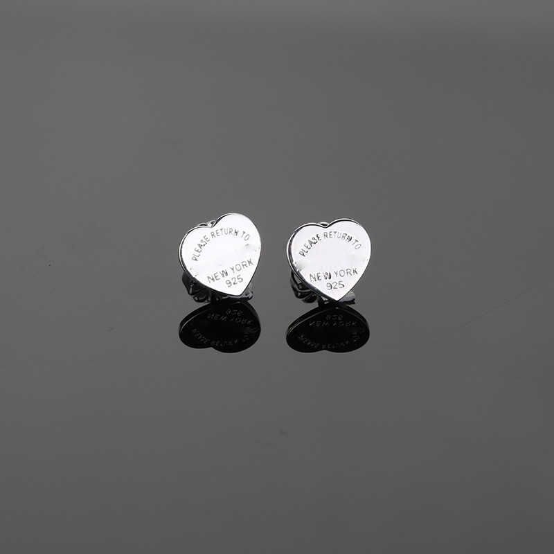 Pendientes Corazón de Plata-Plata 925