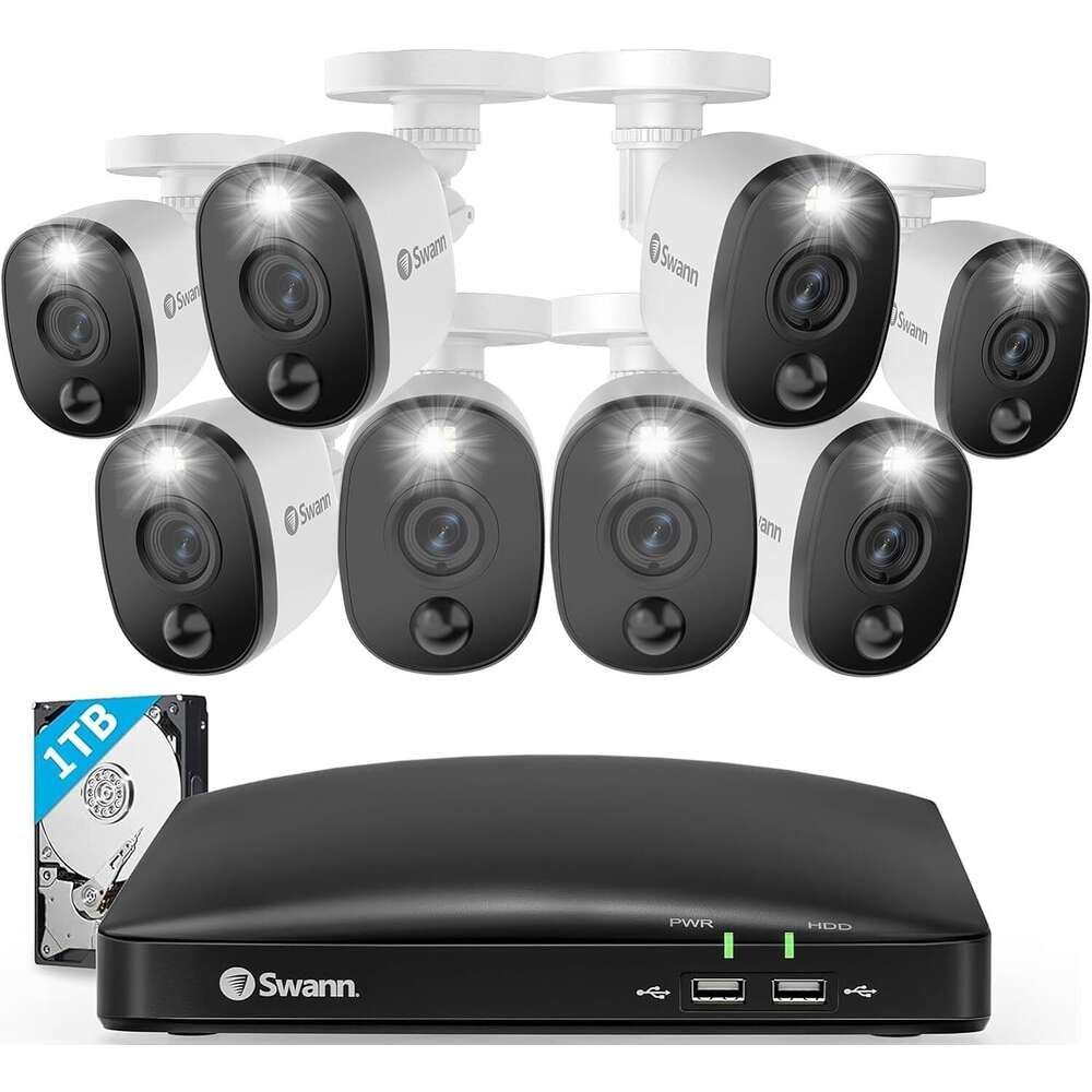 1080p Bullet Security Camera System-8-