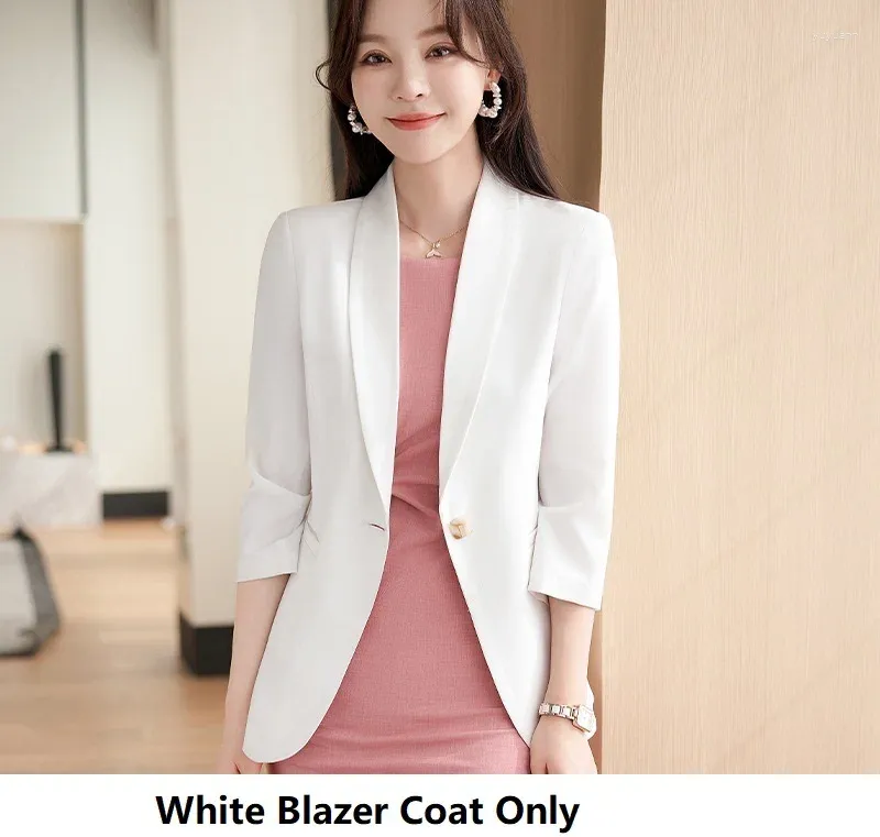 White Blazer Coat