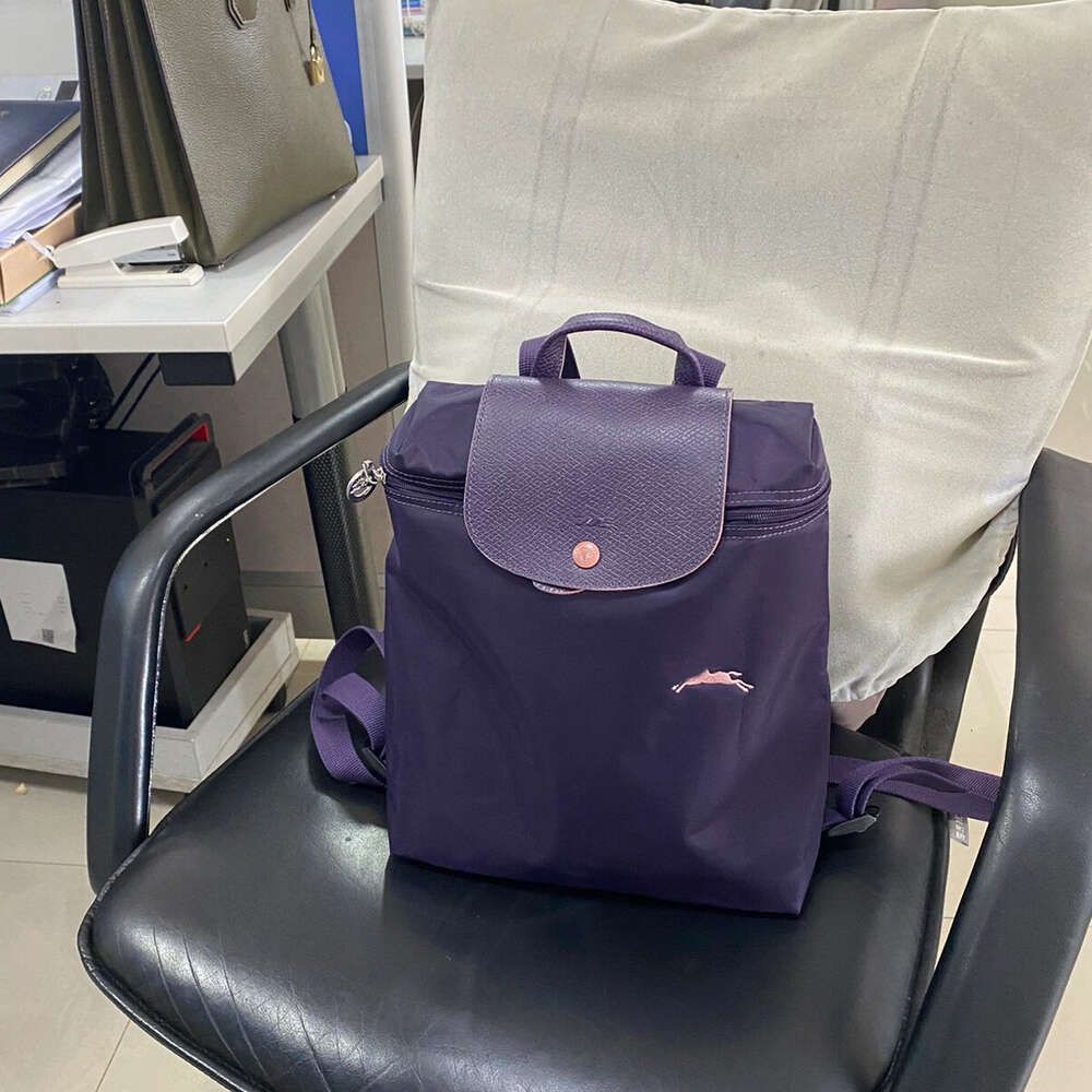  Blue Rose Purple Backpack