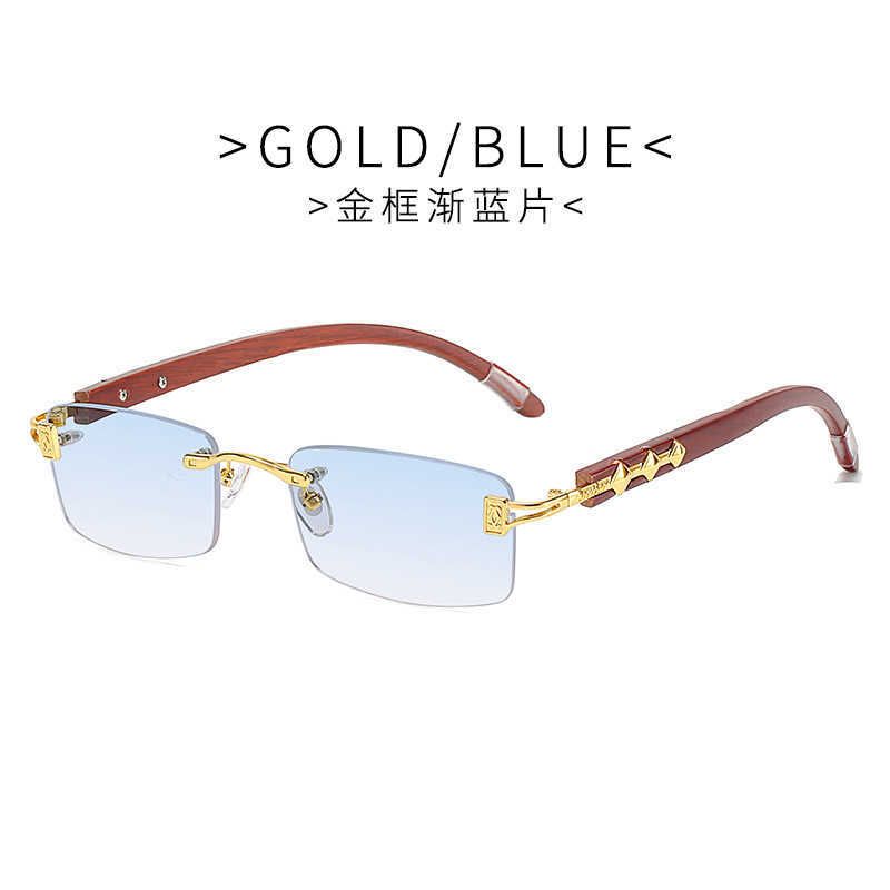 C5 Gold Frame Double Blue Chip