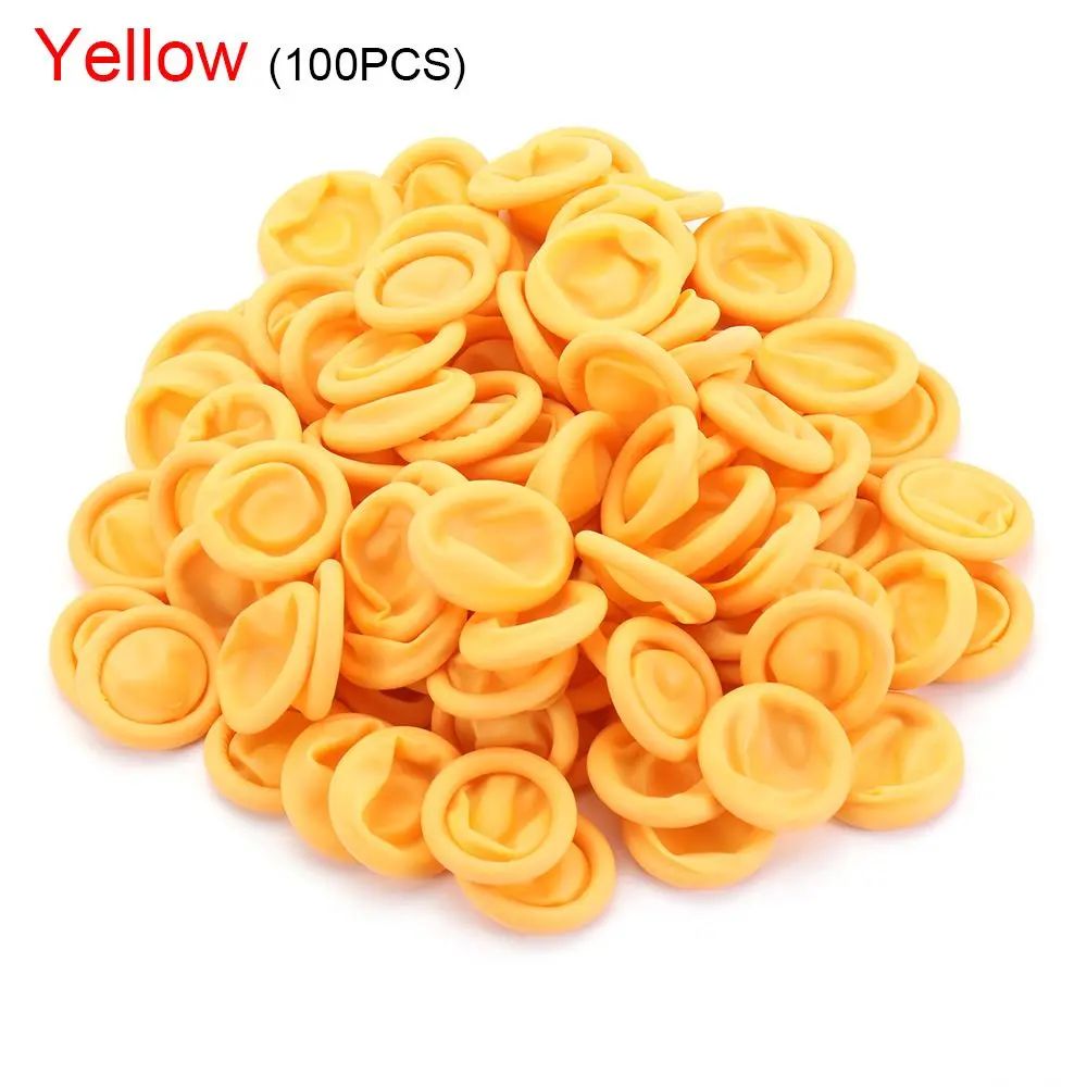 Couleur: jaune-100pcs