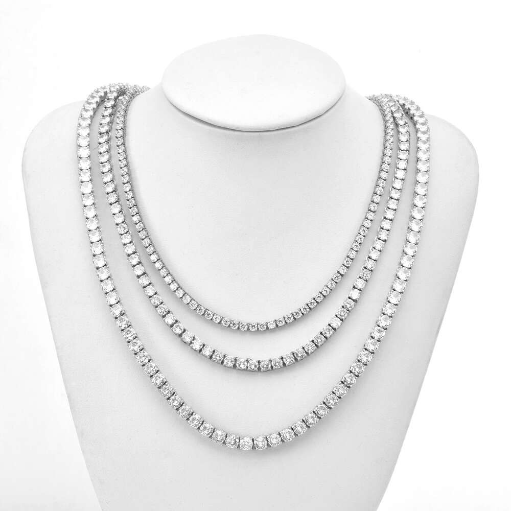 3 mm-zilver-16 inches