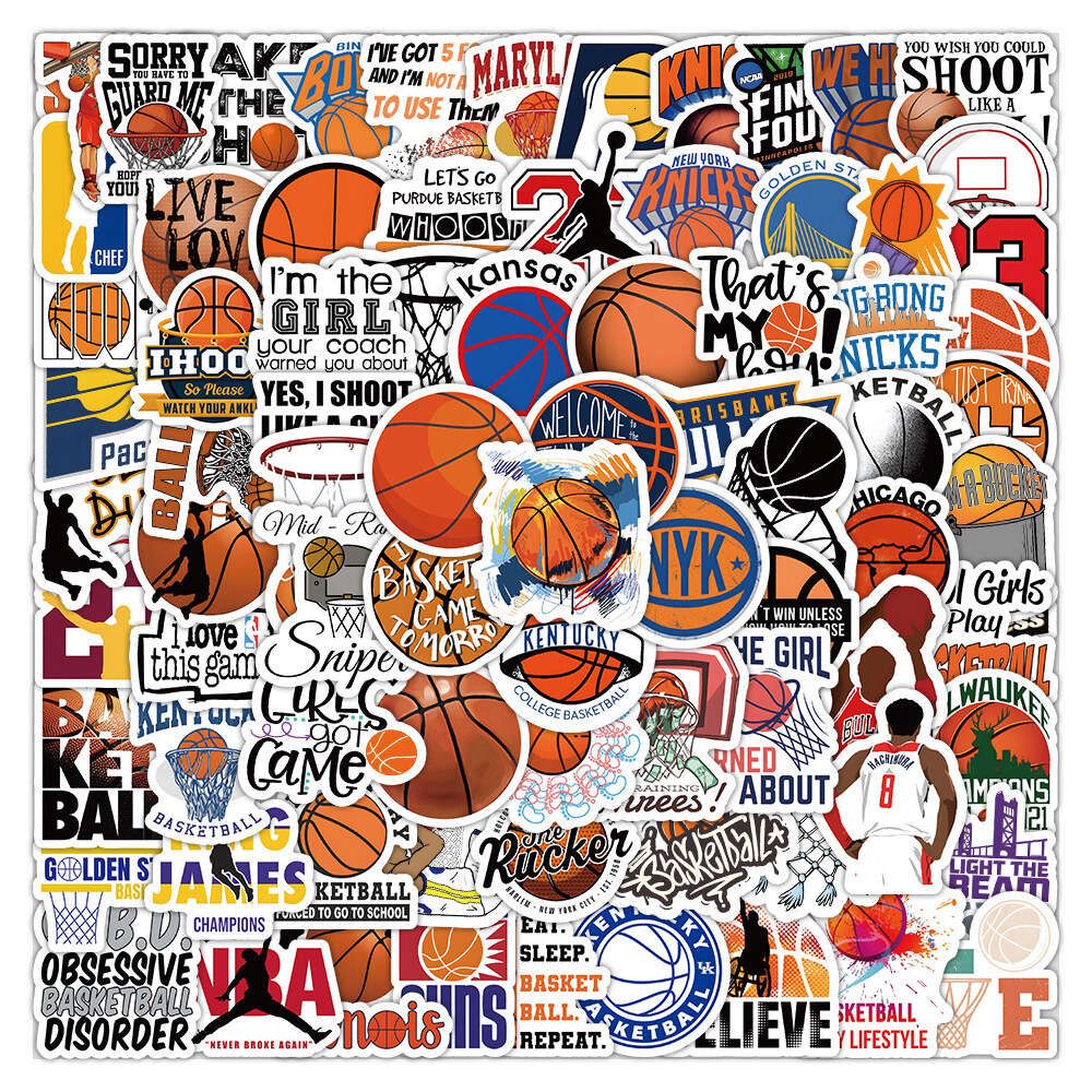 100 cartes de basket-ball étanches et